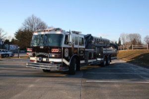 Harrison’s Fire District 2 will look to replace its 1994 Stuphen tower ladder truck with a new Seagrave aerial ladder truck. First, it would have to secure $800,000 in a referendum to pay for a majority portion of the $1.5 million rig. File photo